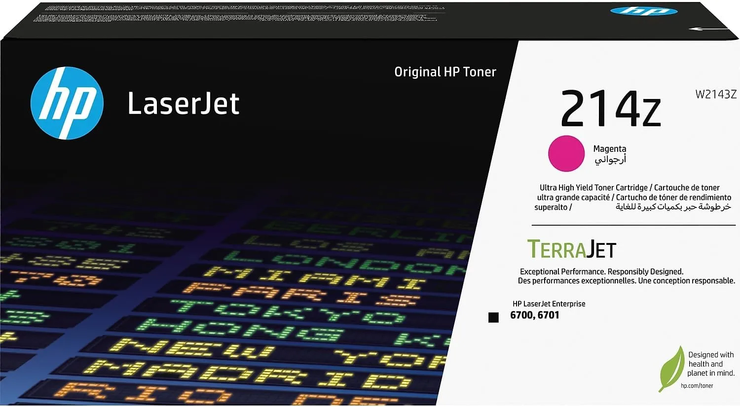 HP 214Z (W2143Z) Magenta Original Laserjet Toner