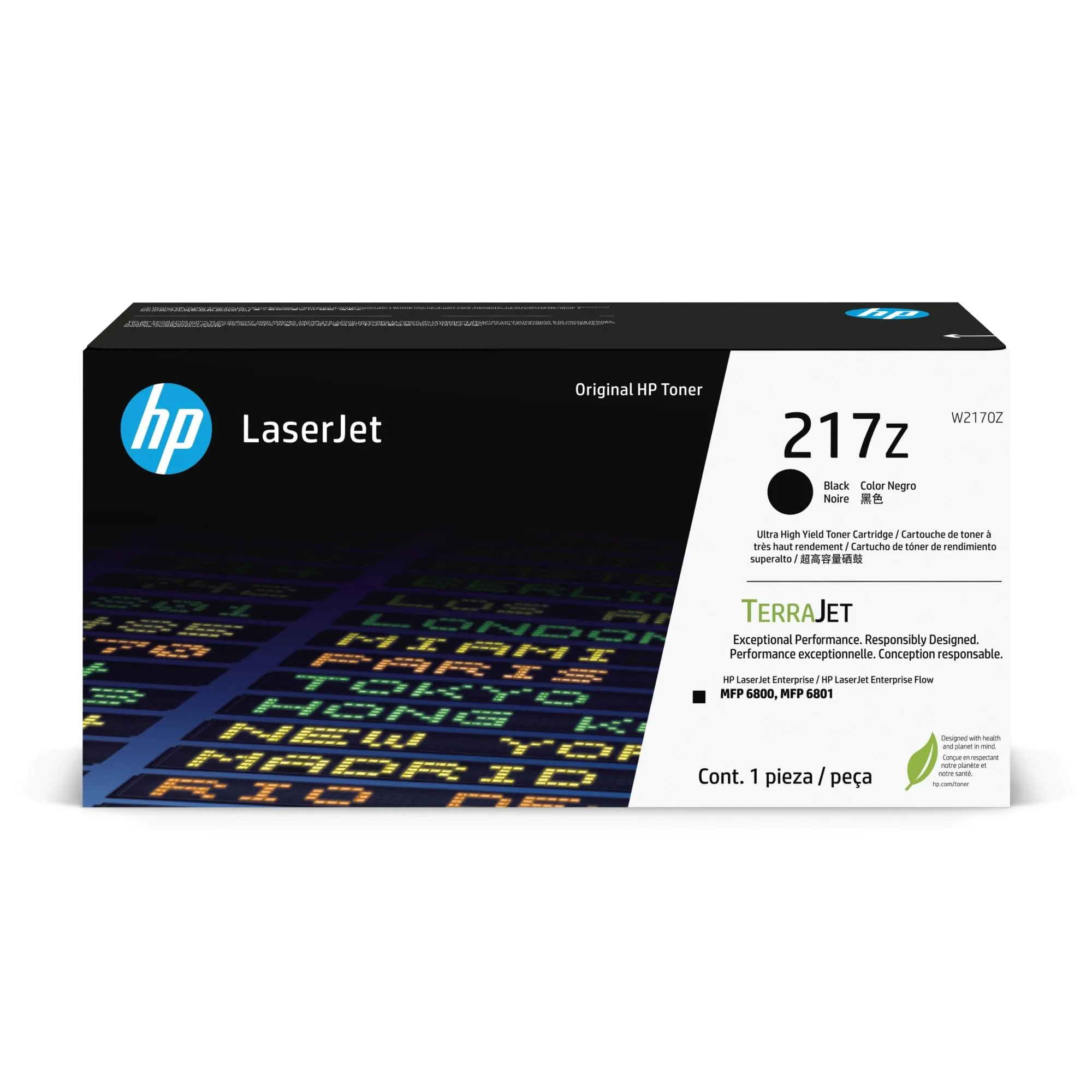HP 217Z (W2170Z) Ultra High-Yield Black Original LaserJet Toner Cartridge