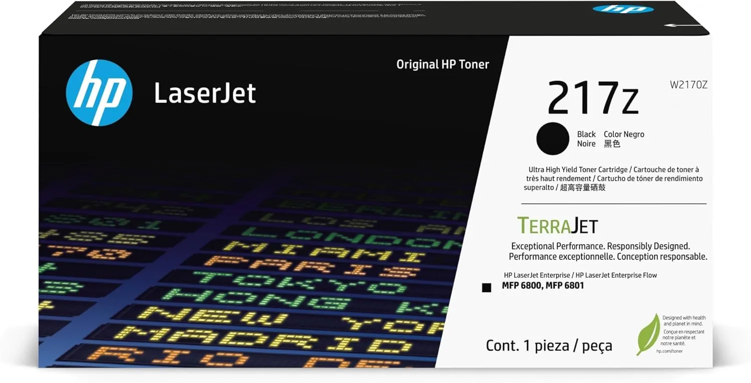 HP 217Z (W2170Z) Ultra High-Yield Black Original LaserJet Toner Cartridge
