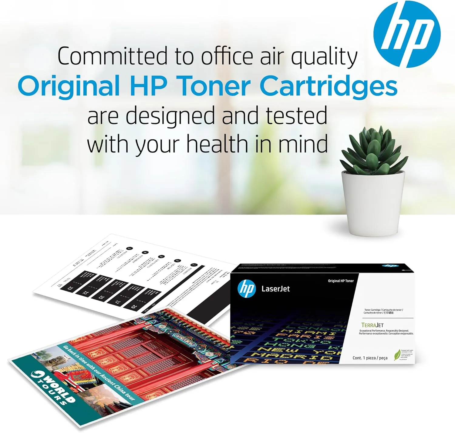 HP 212A Yellow Toner Cartridge (W2122A) for Color LaserJet Enterprise M554/M555/M578
