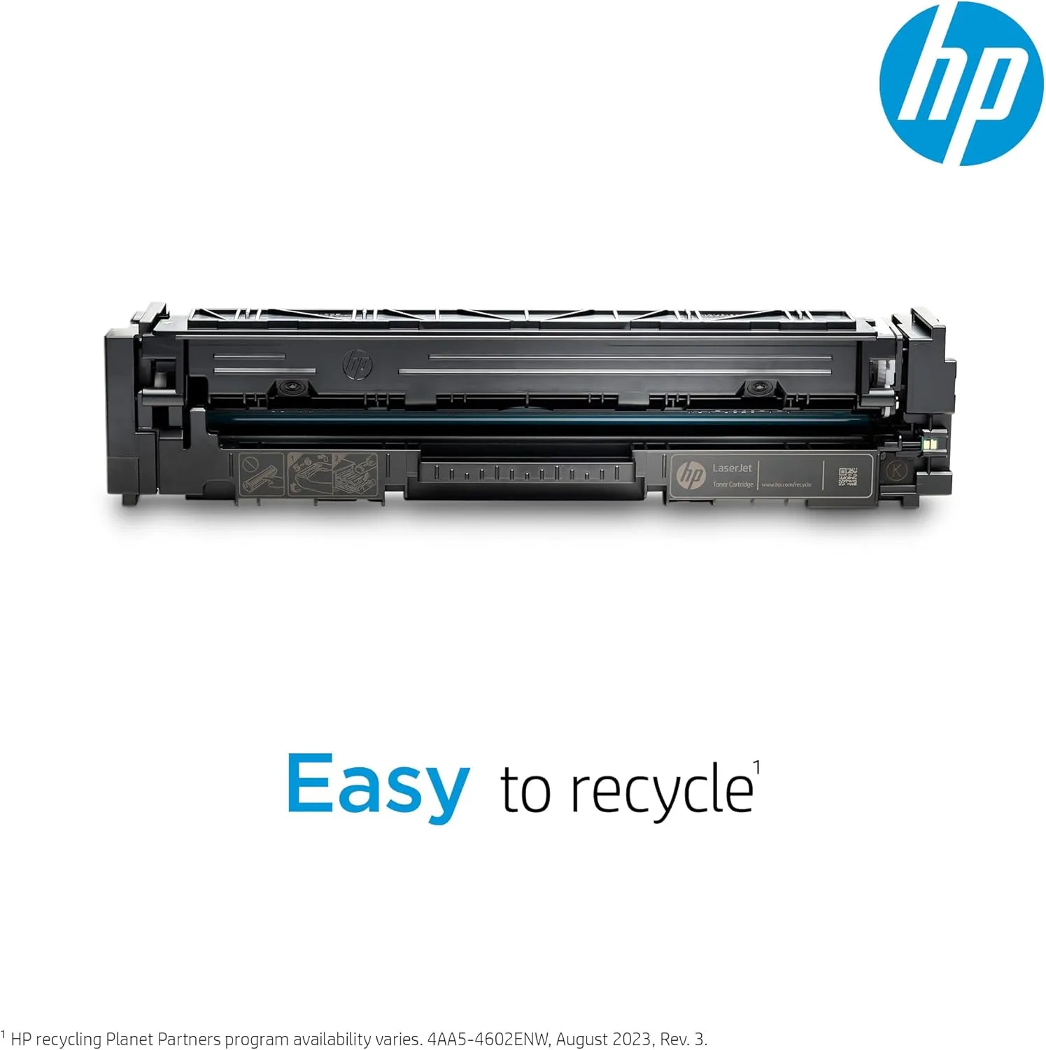 HP 307A Yellow Toner Cartridge | Works Color Laserjet Professional CP5225 Series | CE742A