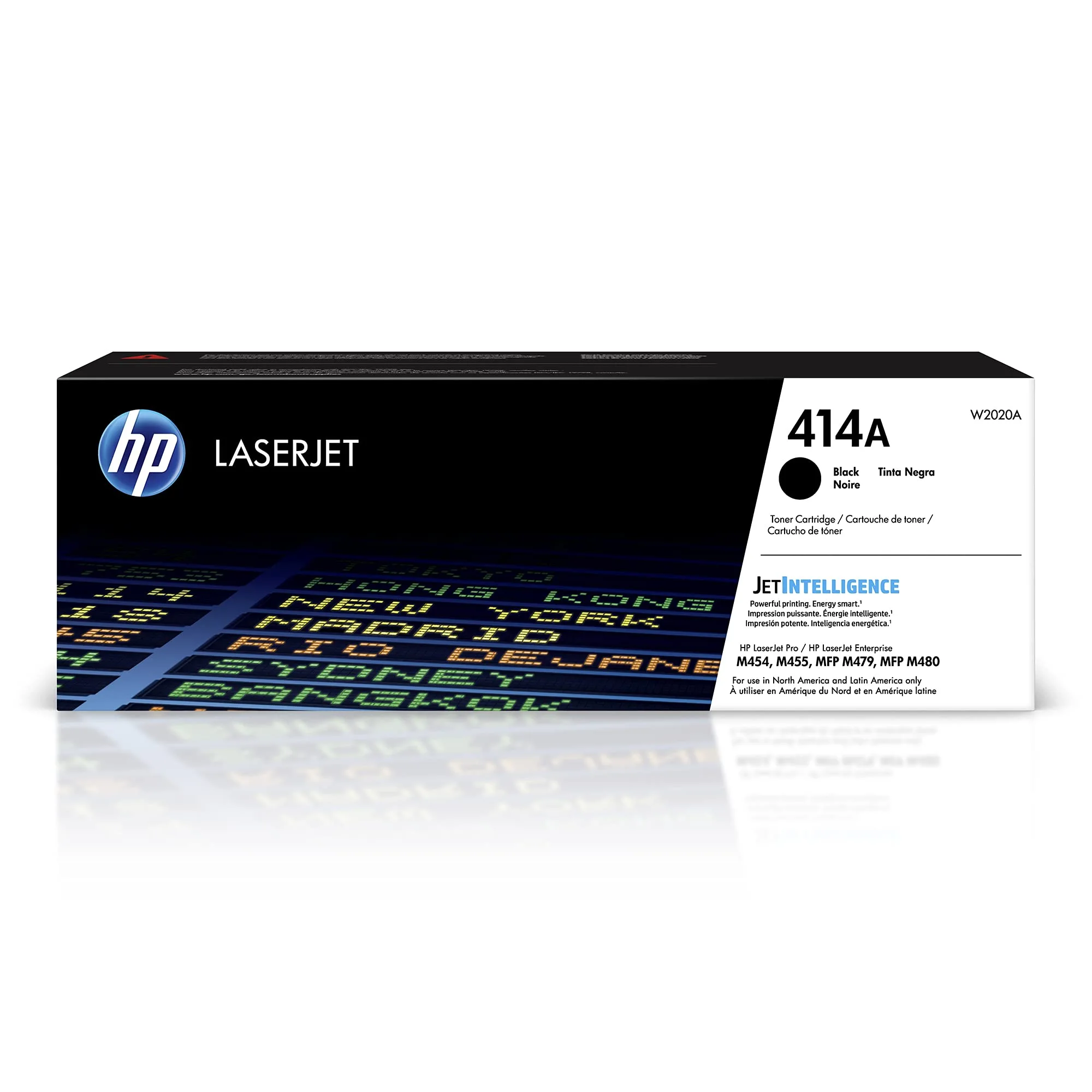 HP 414A Black Toner Cartridge - W2020A, 1 Count (2400 Pages)