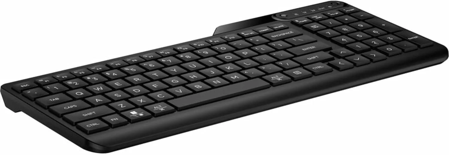 HP 475 Dual-Mode Wireless Keyboard - Bluetooth & USB Type-A