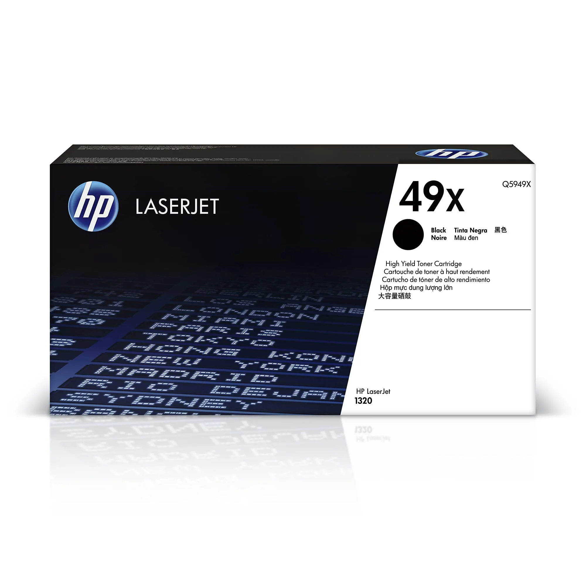 HP 49X Black High-Yield Toner Cartridge | Works Laserjet 1320 Series | Q5949X