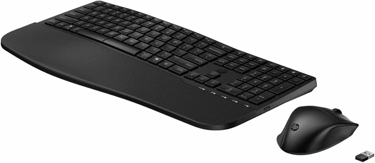 HP 685 Comfort Dual-Mode Keyboard and Mouse Combo (8T6L7UT) - Black