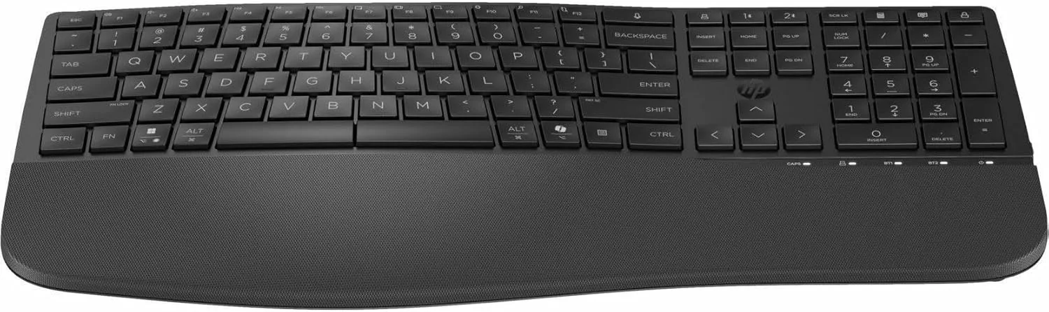 HP 685 Comfort Dual-Mode Keyboard for Business - Bluetooth/RF Wireless