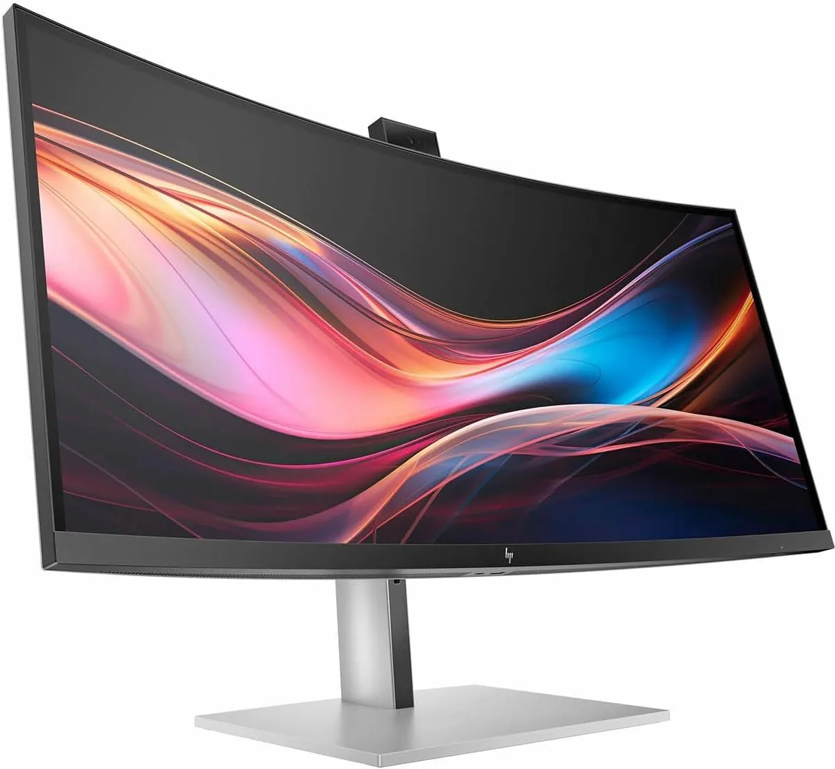 HP 734pm 34in UW-QHD Curved Monitor with 5MP HDR AI Webcam, Thunderbolt 4, IPS Black