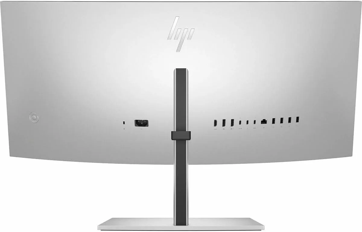 HP 734pm 34in UW-QHD Curved Monitor with 5MP HDR AI Webcam, Thunderbolt 4, IPS Black