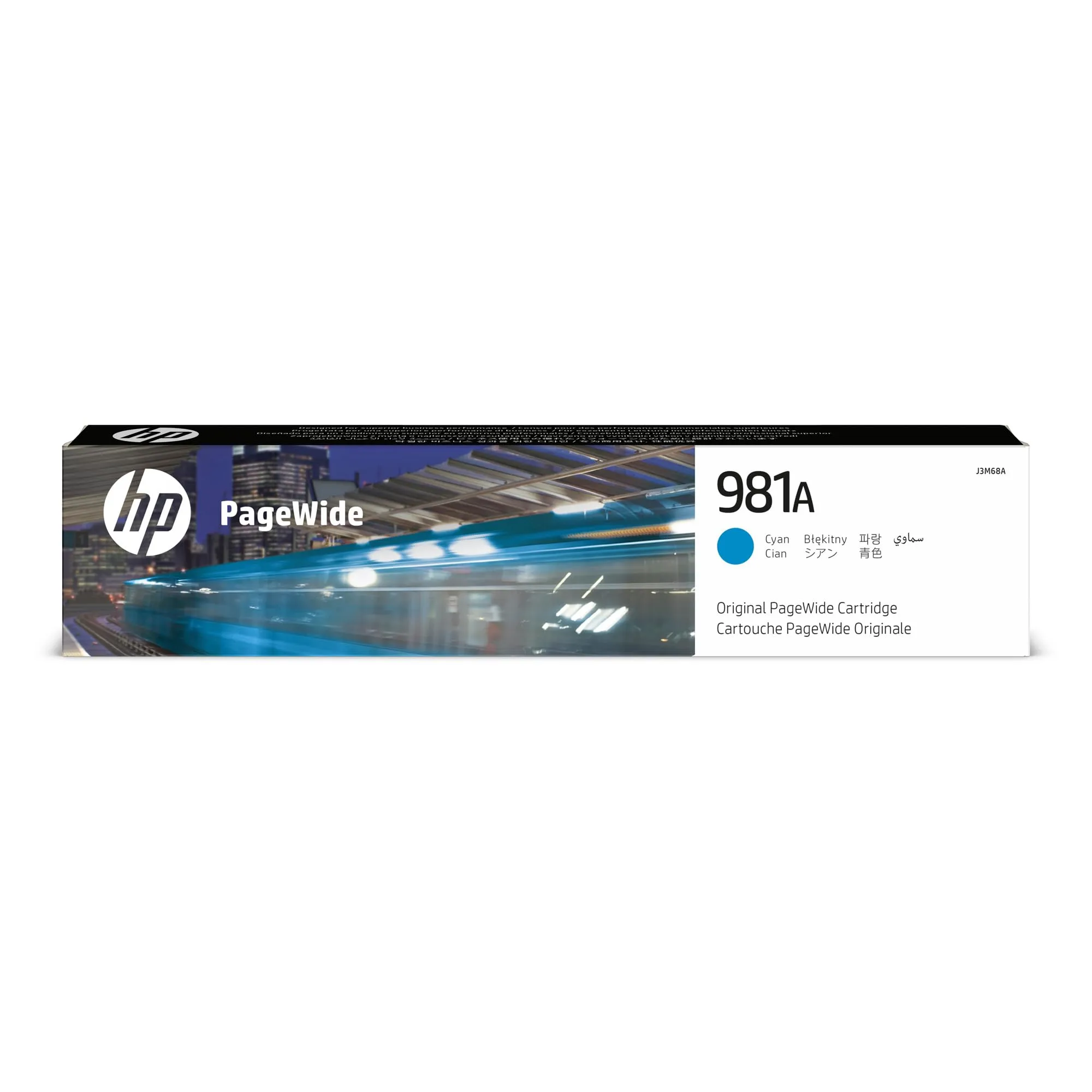 HP 981A PageWide Cyan Ink Cartridge J3M68A