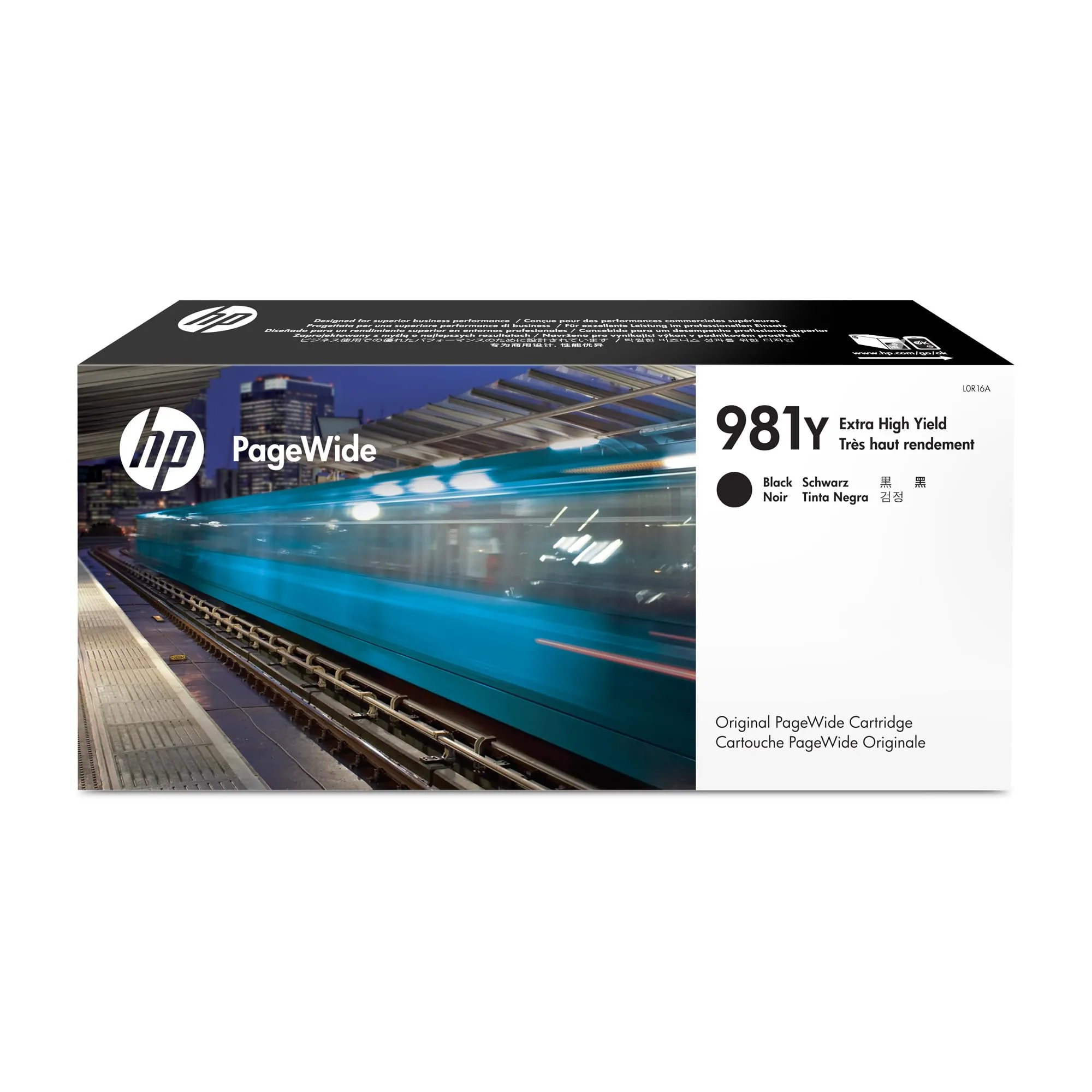 HP 981Y PageWide Extra High-Yield Black Cartridge L0R16A