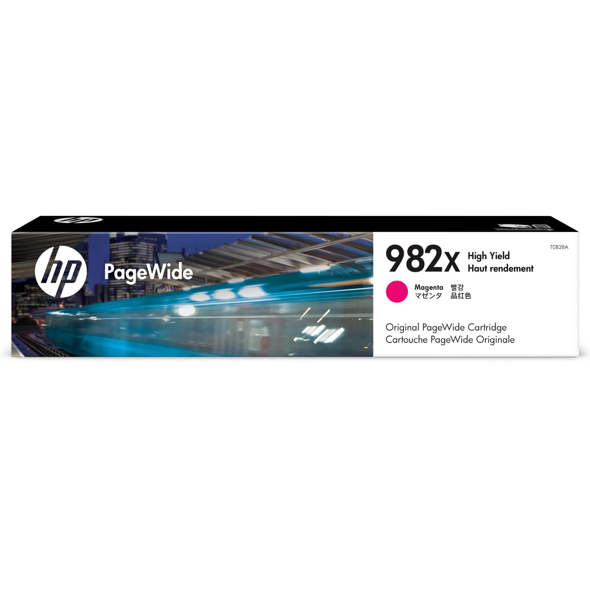 HP 982X PageWide High-Yield Magenta Cartridge (T0B28A)