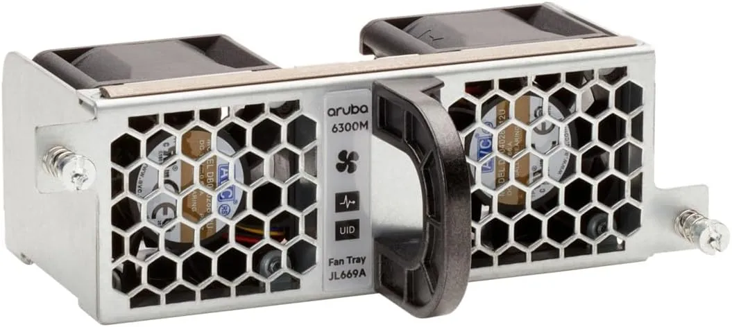 HP Aruba X751 Front to Back Fan Tray, Black