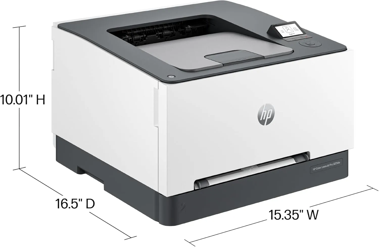 HP Color LaserJet Pro 3201dw Wireless Color Laser Printer