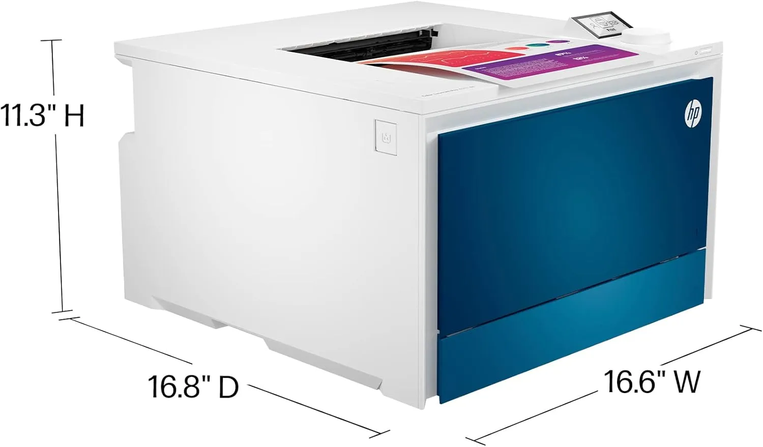 HP Color LaserJet Pro Color Laser Printer, Ethernet & Duplex