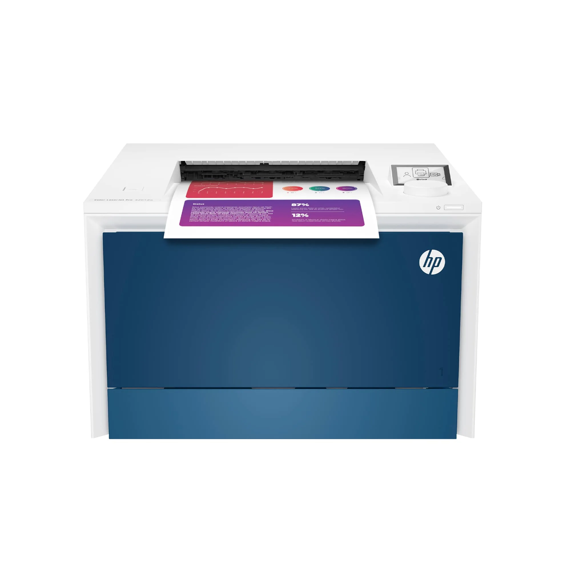 HP Color LaserJet Pro 4201dw Wireless Color Laser Printer, Best-for-Office (4RA86F) New version