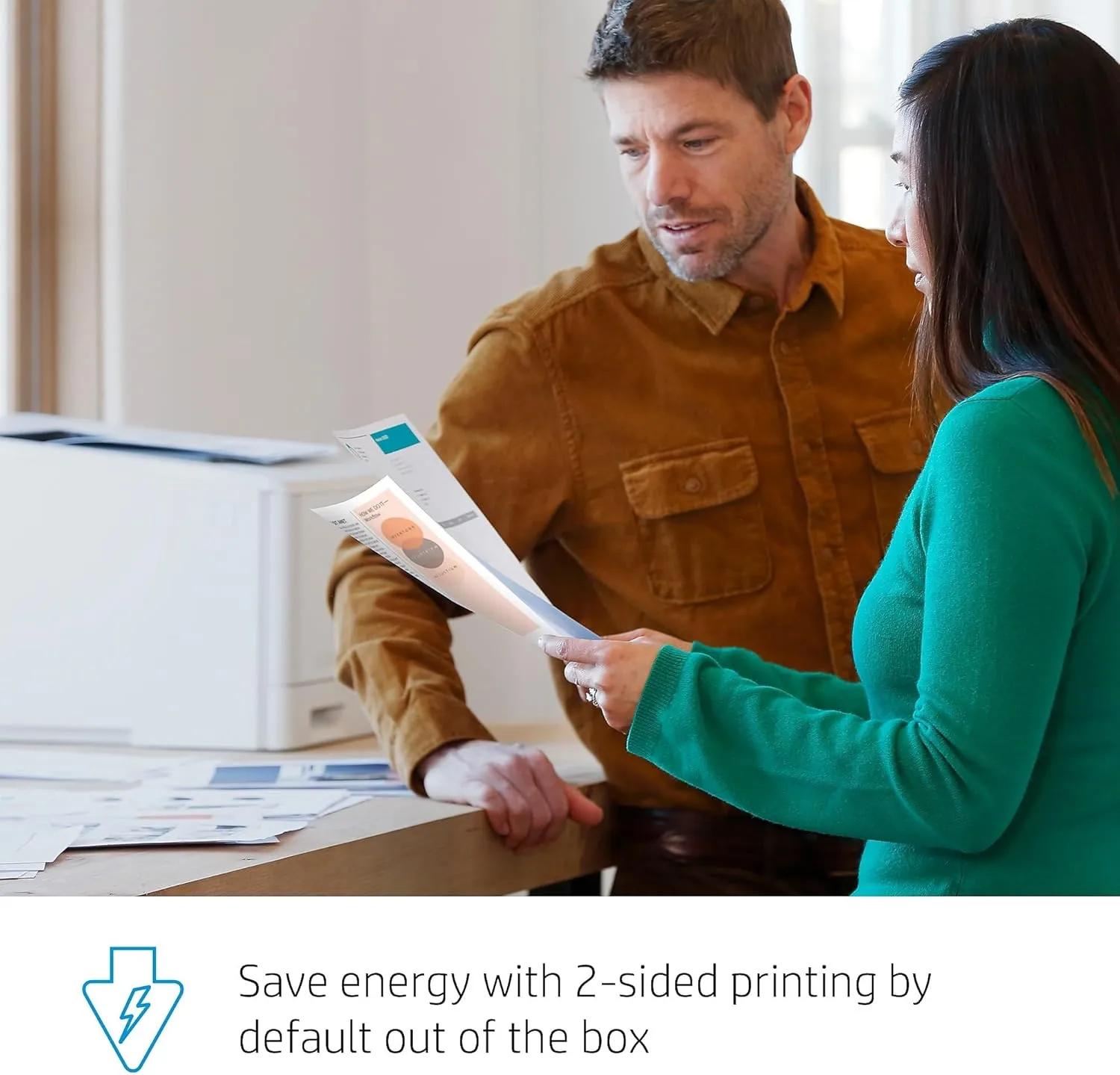 HP Color LaserJet Pro Color Laser Printer, Ethernet & Duplex