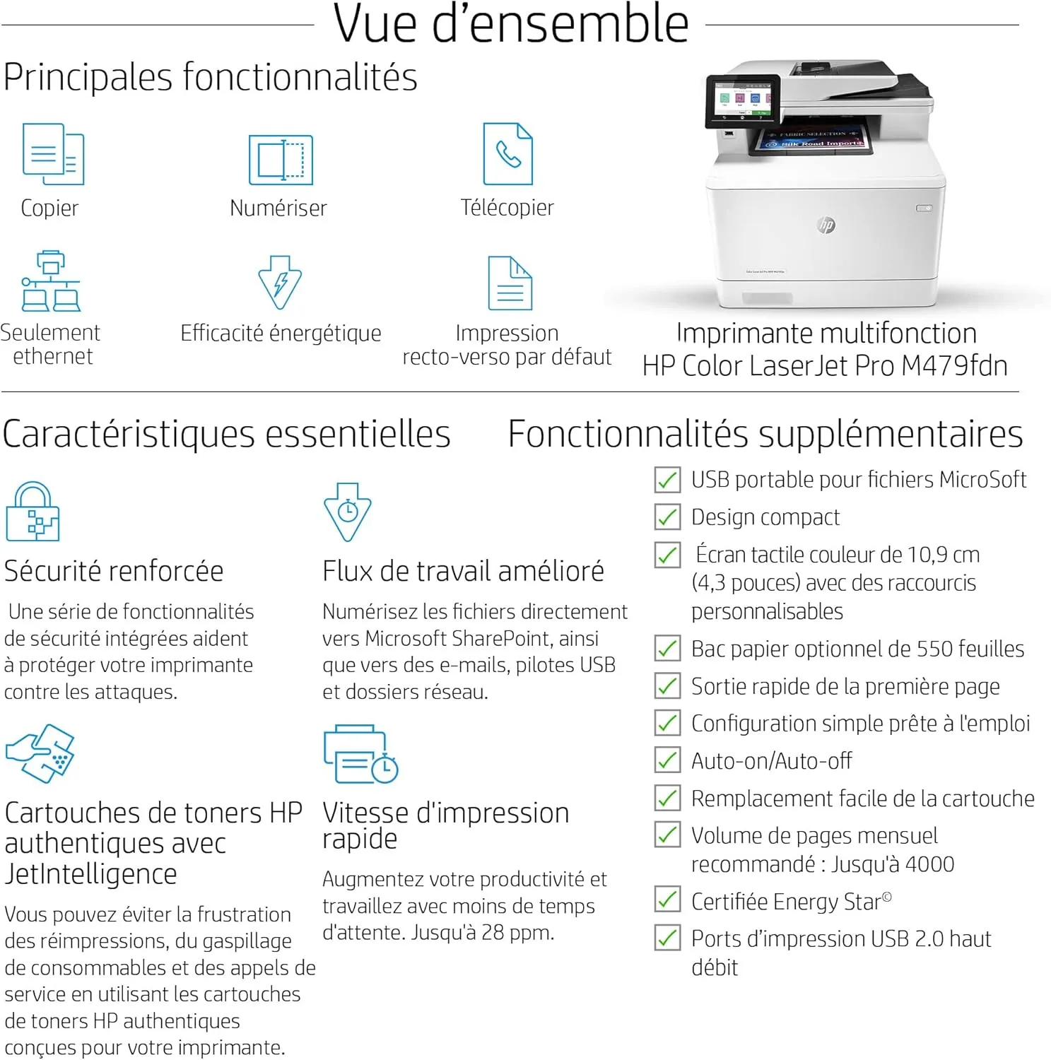 HP Color LaserJet Pro Multifunction Printer