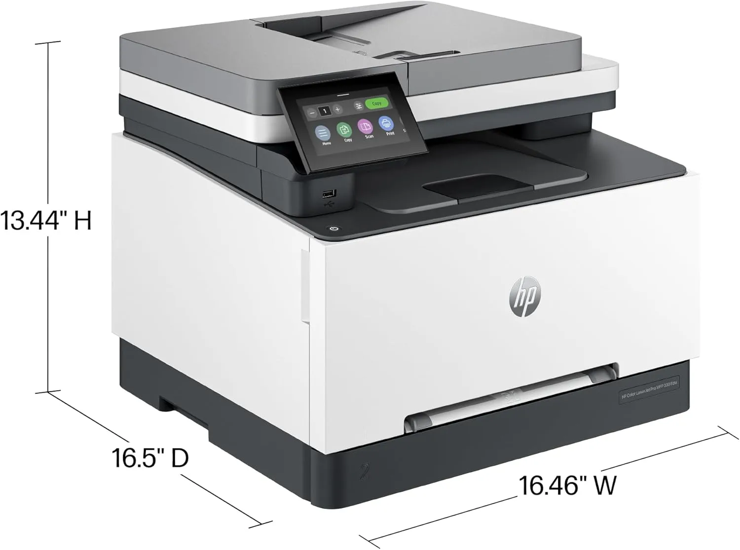 HP Color LaserJet Pro MFP 3301fdw Wireless All-in-One Color Laser Printer