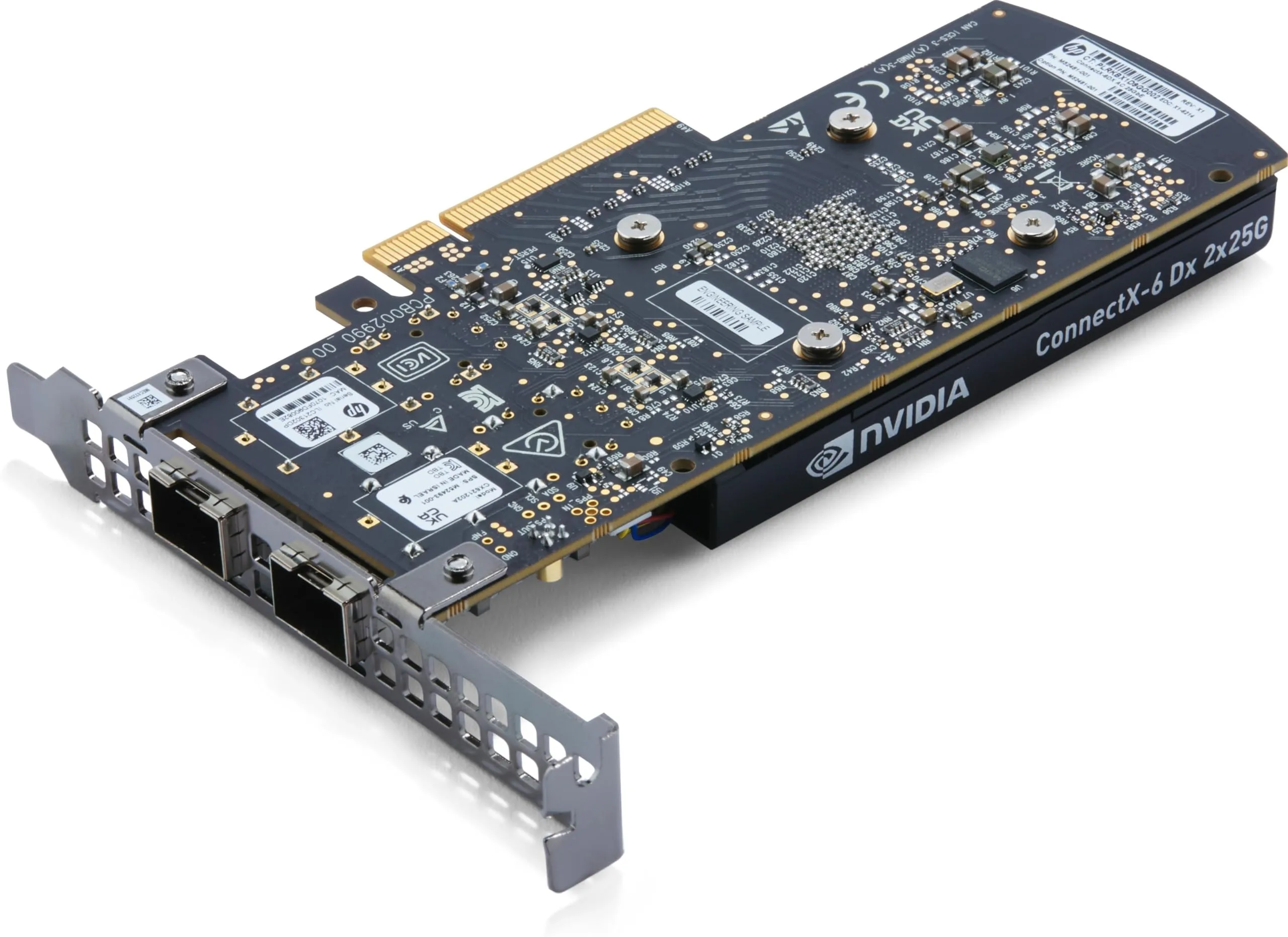 HP ConnectX-6 DX Dual Port 10/25GbE SFP28 Network Adapter