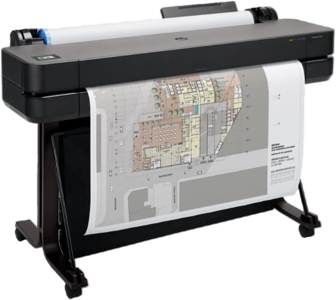 HP DesignJet T630 Large Format 24-inch Plotter Printer