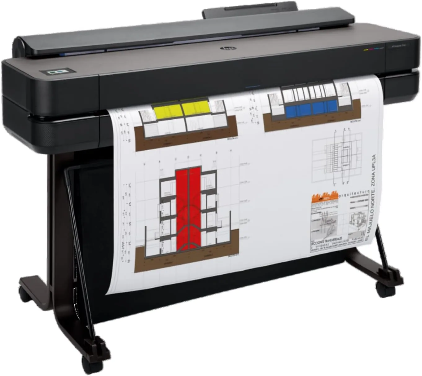 HP DesignJet T650 Large Format Plotter Printer
