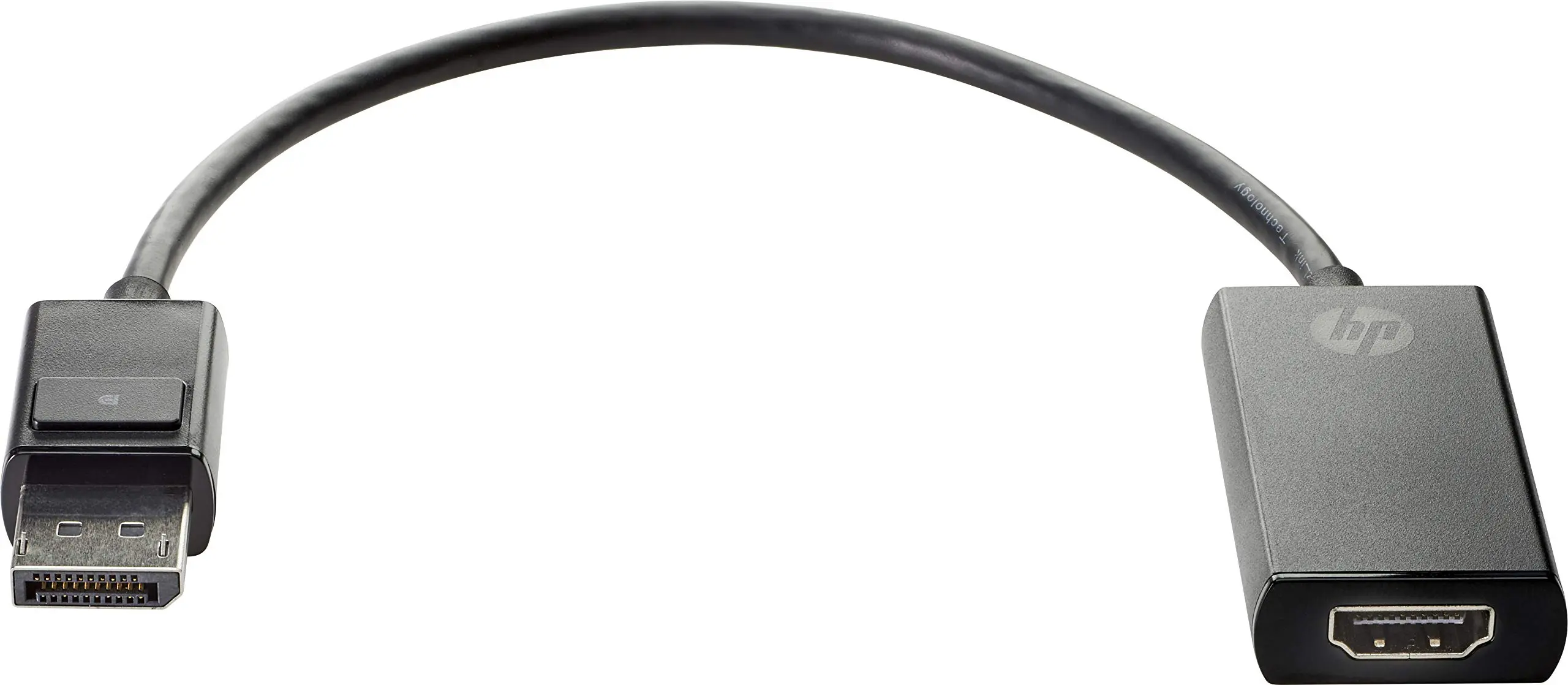 HP DisplayPort to HDMI True 4K Adapter, 2JA63AA