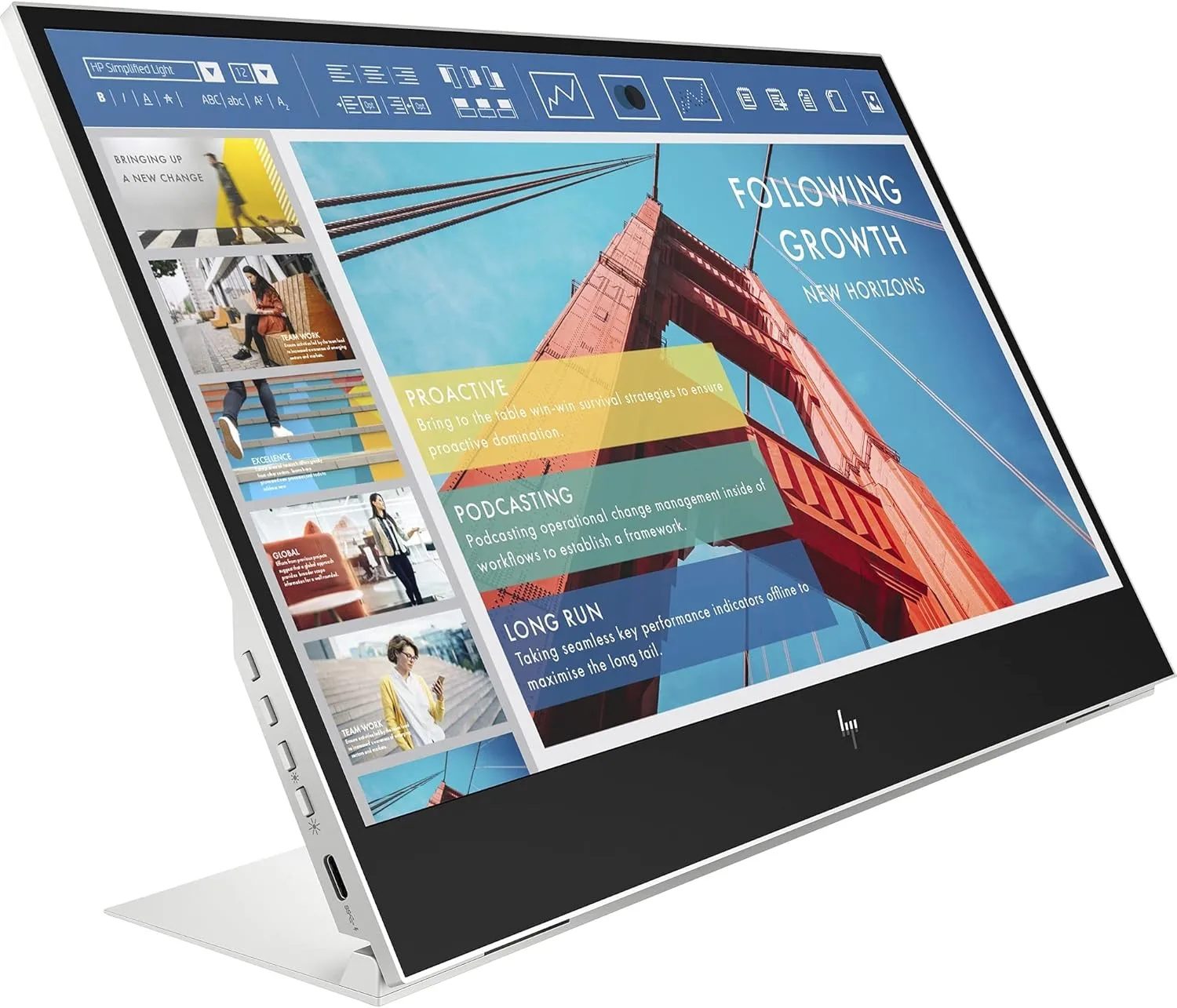 HP 14 E14 G4 FHD 1080p Portable Monitor