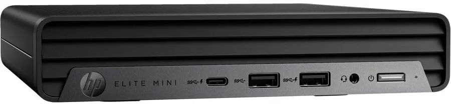 HP Elite Mini 800 G9 Desktop Computer - Intel Core i5 14th Gen i5-14500T - vPro Technology - 16 GB - 256 GB SSD