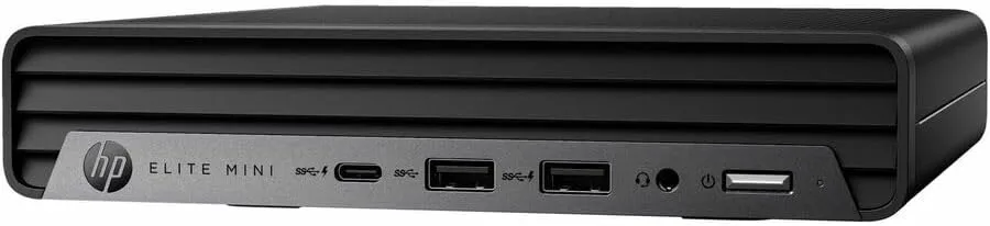HP Elite Mini 800 G9 Desktop Computer - Intel Core i5 14th Gen i5-14500T - vPro Technology - 16 GB - 512 GB SSD - A12GMUTABA