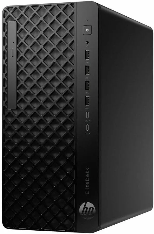 HP EliteDesk 8 G1i Desktop Computer - Intel Core Ultra 7 265 - vPro Technology - 32 GB - 1 TB SSD - Tower - Jack Black