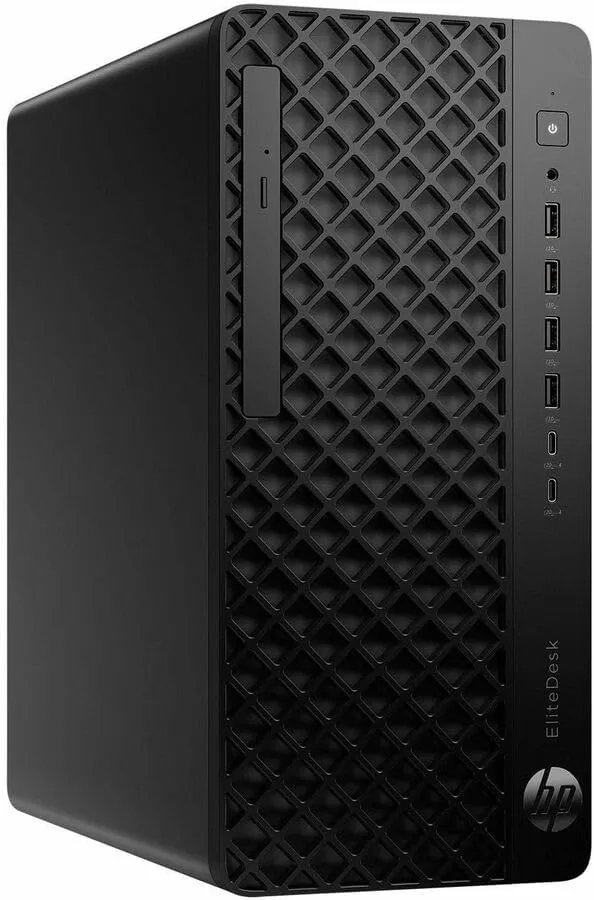HP EliteDesk 8 G1i Desktop Computer - Intel Core Ultra 7 265 - vPro Technology - 32 GB - 1 TB SSD - Tower - Jack Black