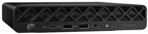 HP EliteDesk 8 G1i Desktop Computer - Intel Core Ultra 5 235T - vPro Technology - 16 GB - 256 GB SSD - Desktop Mini
