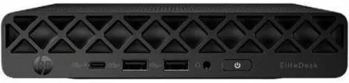 HP EliteDesk 8 Mini G1i Desktop Computer - Intel Core Ultra 7 265T - 16GB/256GB - Jack Black - Windows 11 Pro