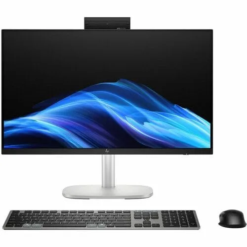 HP EliteStudio 8 AiO G1i All-in-One Computer - Intel Core Ultra 5 235 - vPro Technology - 16 GB - 512 GB SSD - 23.8" Full HD - Pike Silver - Windows 11 Pro