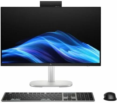 HP EliteStudio 8 AiO G1i All-in-One Computer - Intel Core Ultra 5 235 - vPro Technology - 16 GB - 512 GB SSD - 23.8" Full HD - Pike Silver - Windows 11 Pro