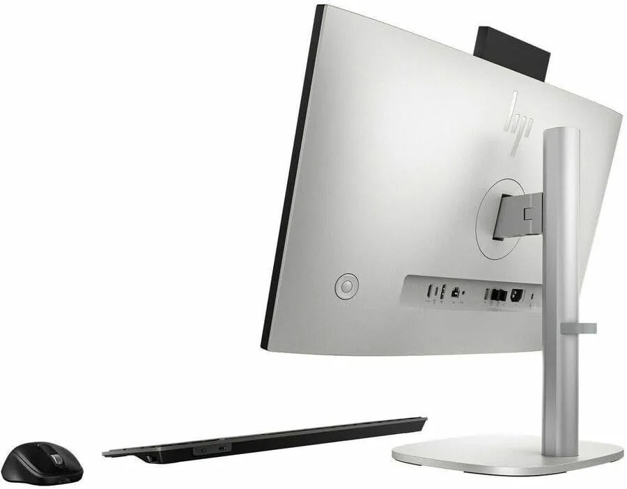 HP EliteStudio 8 AiO G1i All-in-One Computer - Intel Core Ultra 5 235 - vPro Technology - 16 GB - 512 GB SSD - 23.8" Full HD - Pike Silver - Windows 11 Pro