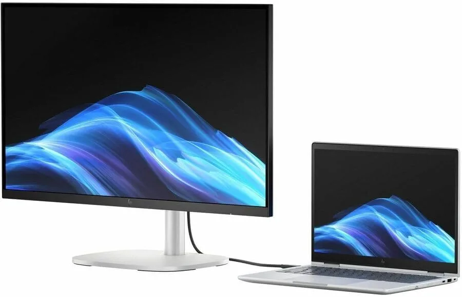 HP EliteStudio 8 AiO G1i All-in-One Computer - Intel Core Ultra 5 235 - vPro Technology - 32 GB - 512 GB SSD - 23.8" Full HD - Pike Silver - Intel Q870 Chip - 1920 x 1080 - Windows 11 Pro