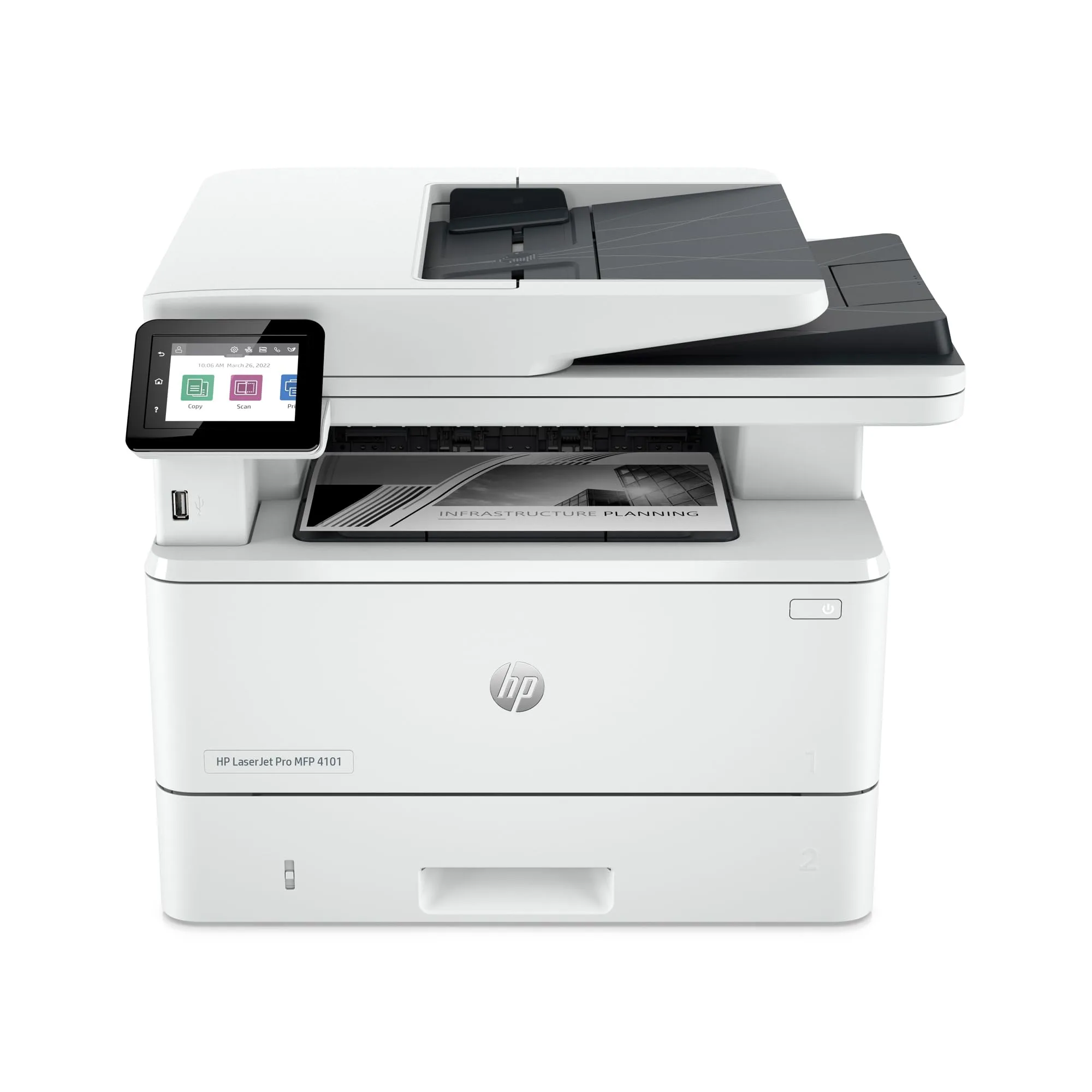 HP LaserJet Pro MFP 4101fdn Monochrome Laser Printer