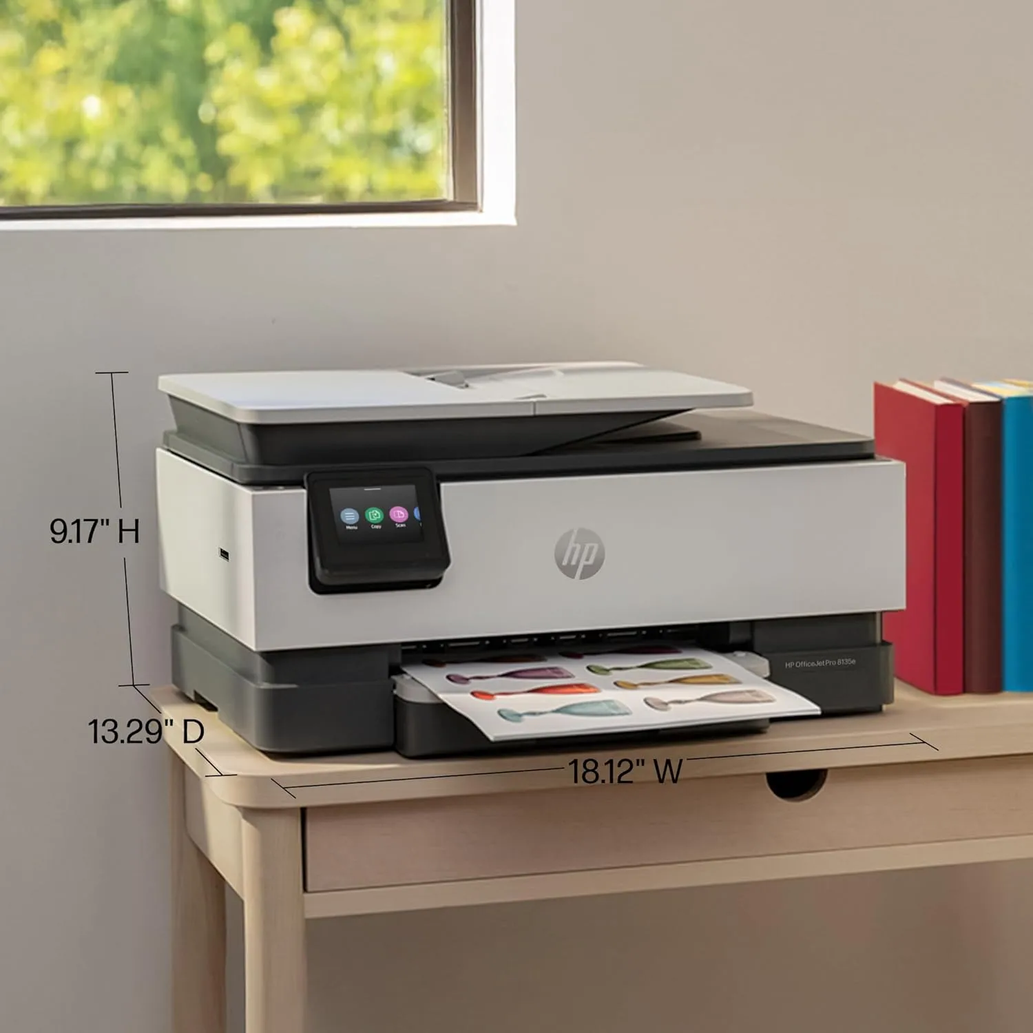 HP OfficeJet Pro 8135e Wireless All-in-One Color Inkjet Printer