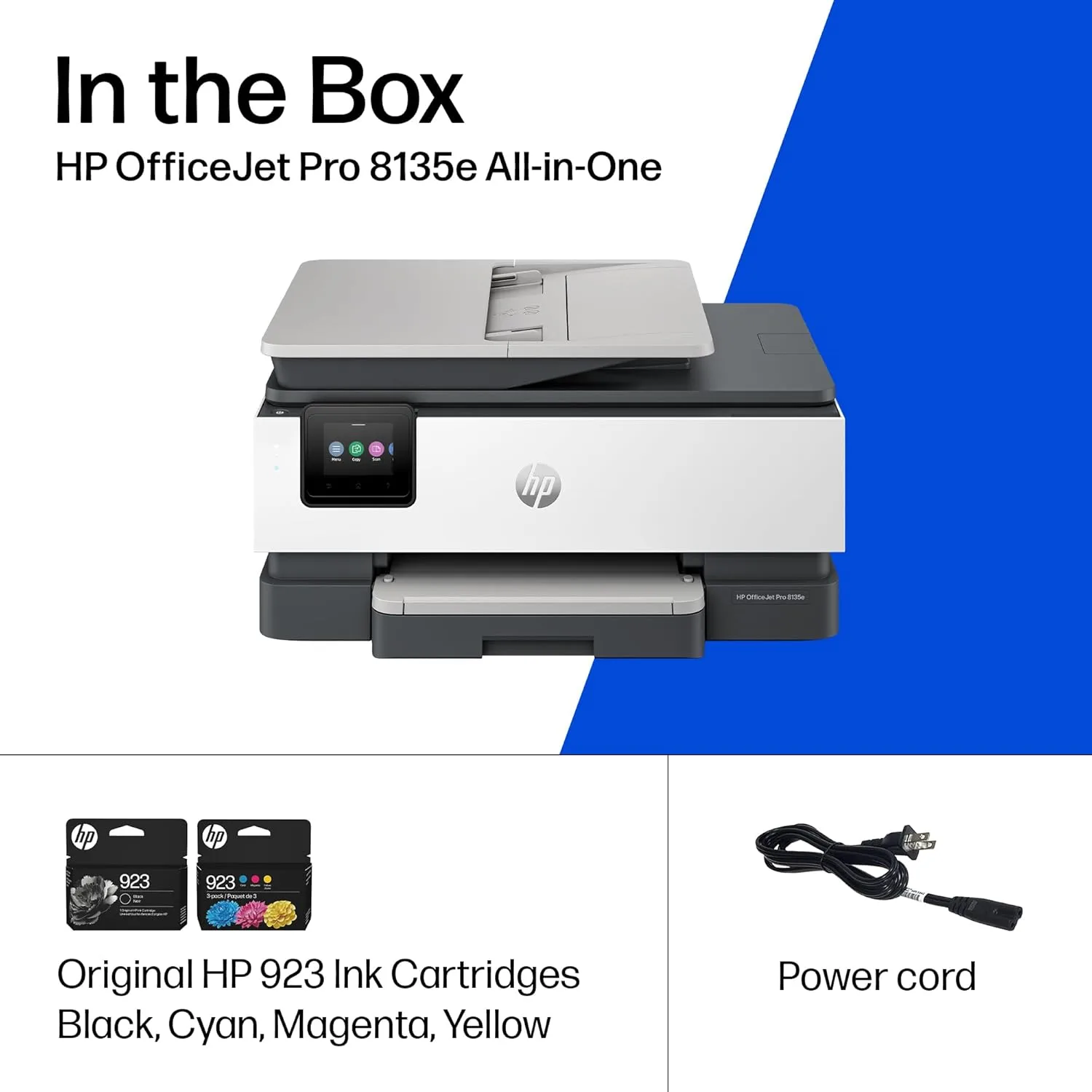 HP OfficeJet Pro 8135e Wireless All-in-One Color Inkjet Printer