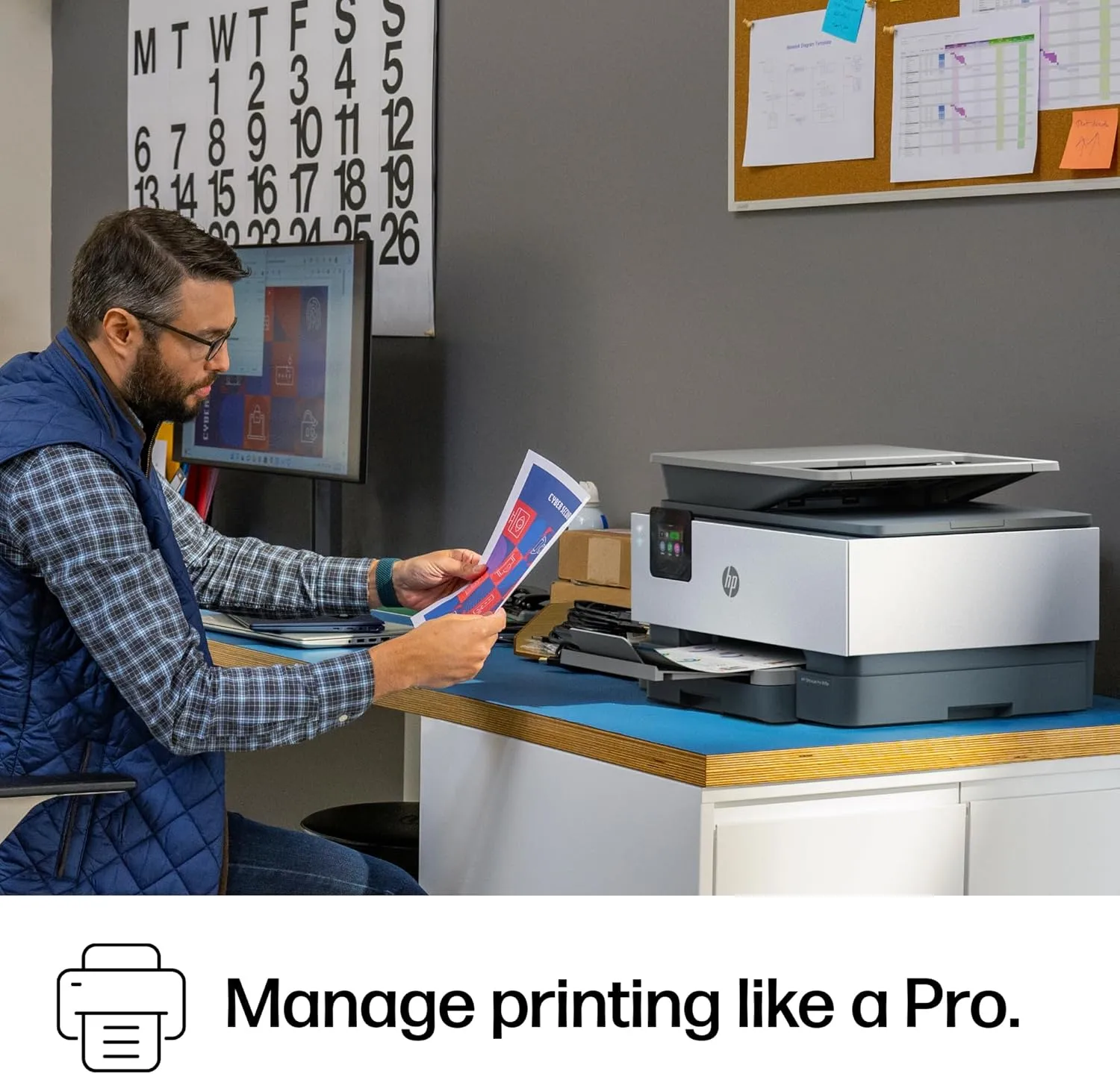 HP OfficeJet Pro 9125e Wireless All-in-One Color Inkjet Printer (403X0A#B1H)