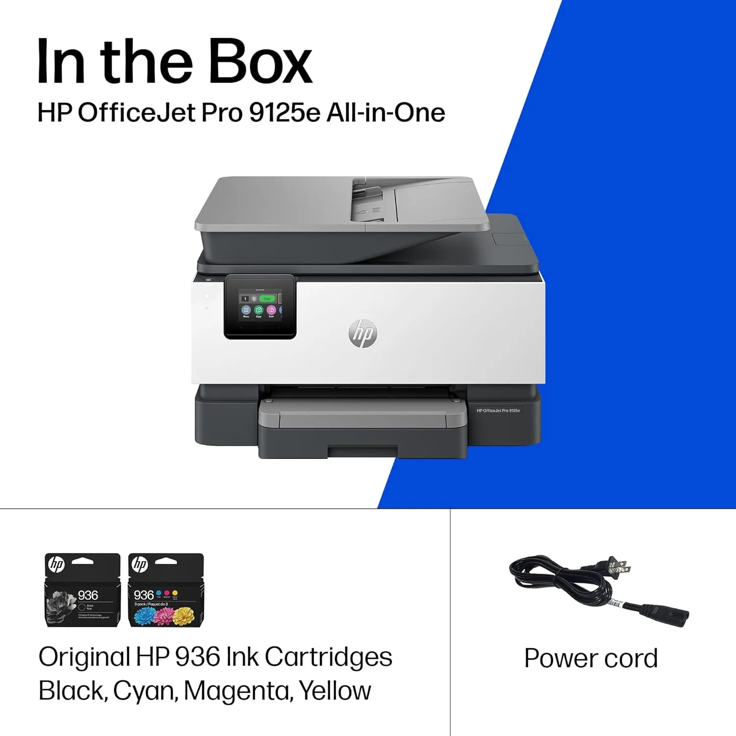 HP OfficeJet Pro 9125e Wireless All-in-One Color Inkjet Printer (403X0A#B1H)