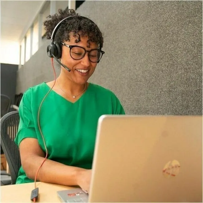 Poly Blackwire 8225 Headset - USB-C - Microsoft Teams Certified