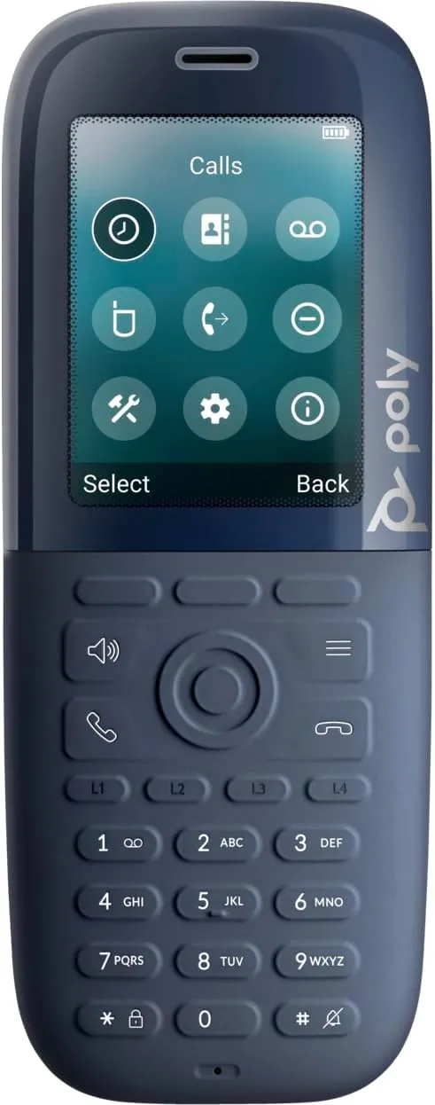 Poly Rove 30 DECT Phone Handset - Cordless - 2.4" Screen - Black