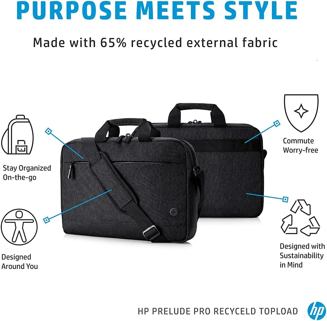 HP Prelude Pro Carrying Case (Briefcase) for 15.6" Notebook - Black