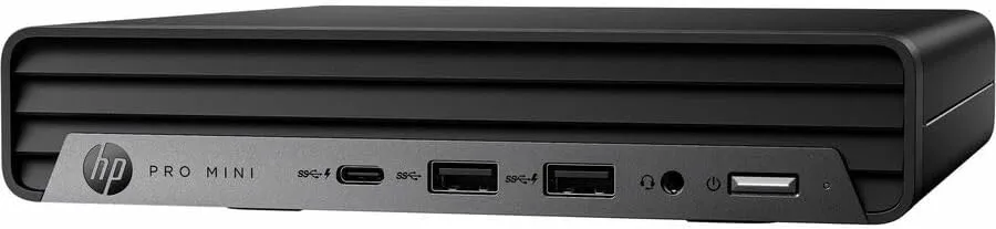 HP Pro Mini 400 G9 Desktop Computer - Intel Core i5 14th Gen i5-14500T - vPro Technology - 16 GB - 512 GB SSD - Desktop Mini
