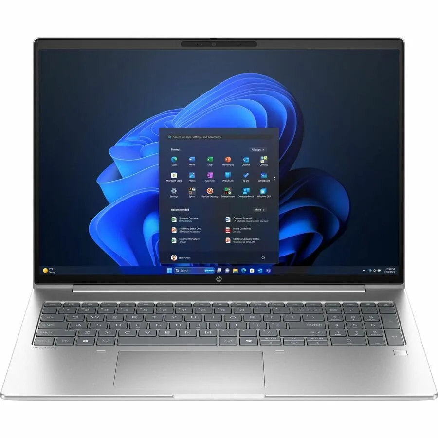HP ProBook 4 G1i 16" Notebook - WUXGA - Intel - 16 GB - 256 GB SSD - Pike Silver