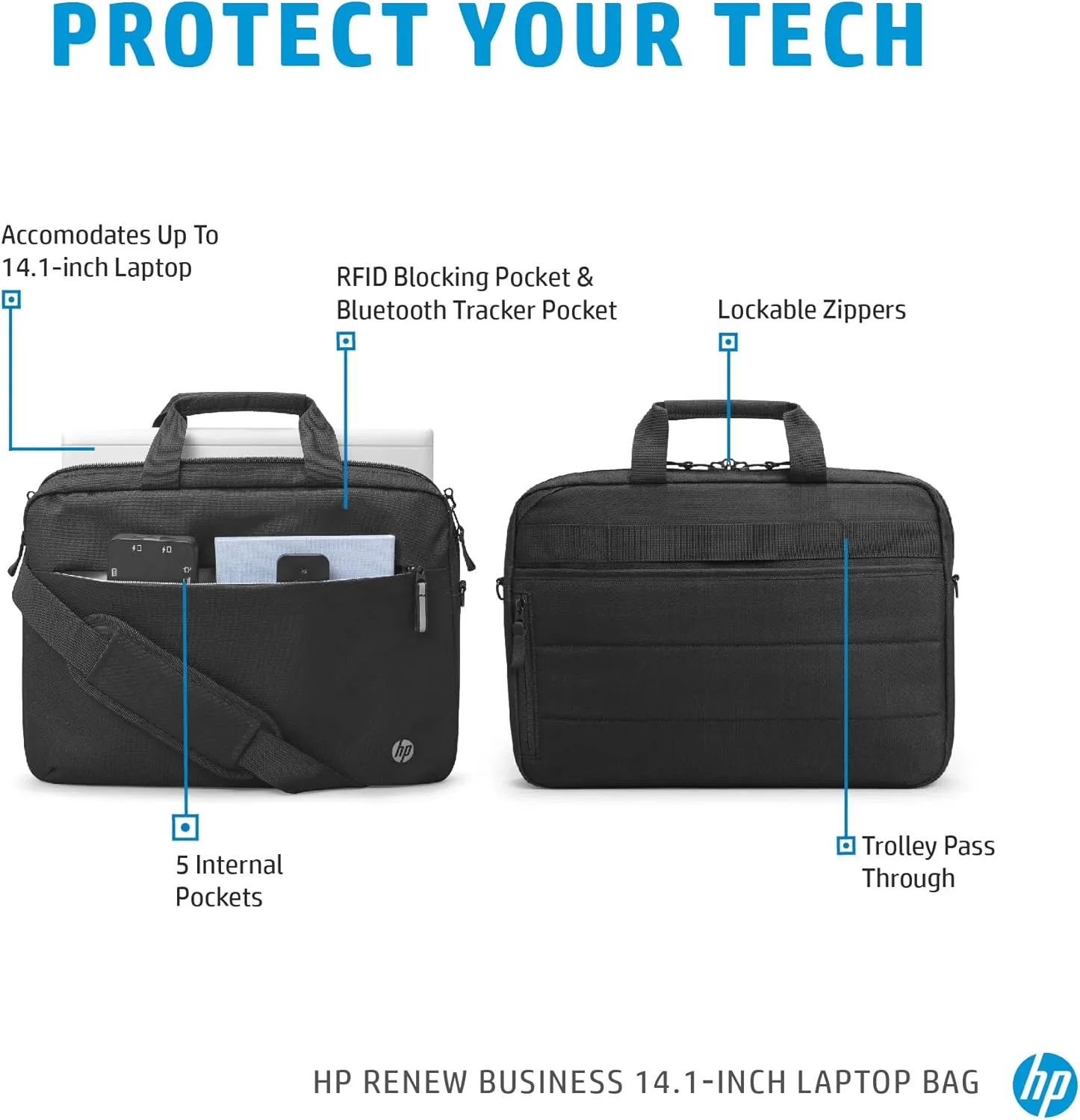 HP Renew Carrying Case for 14.1" HP Notebook