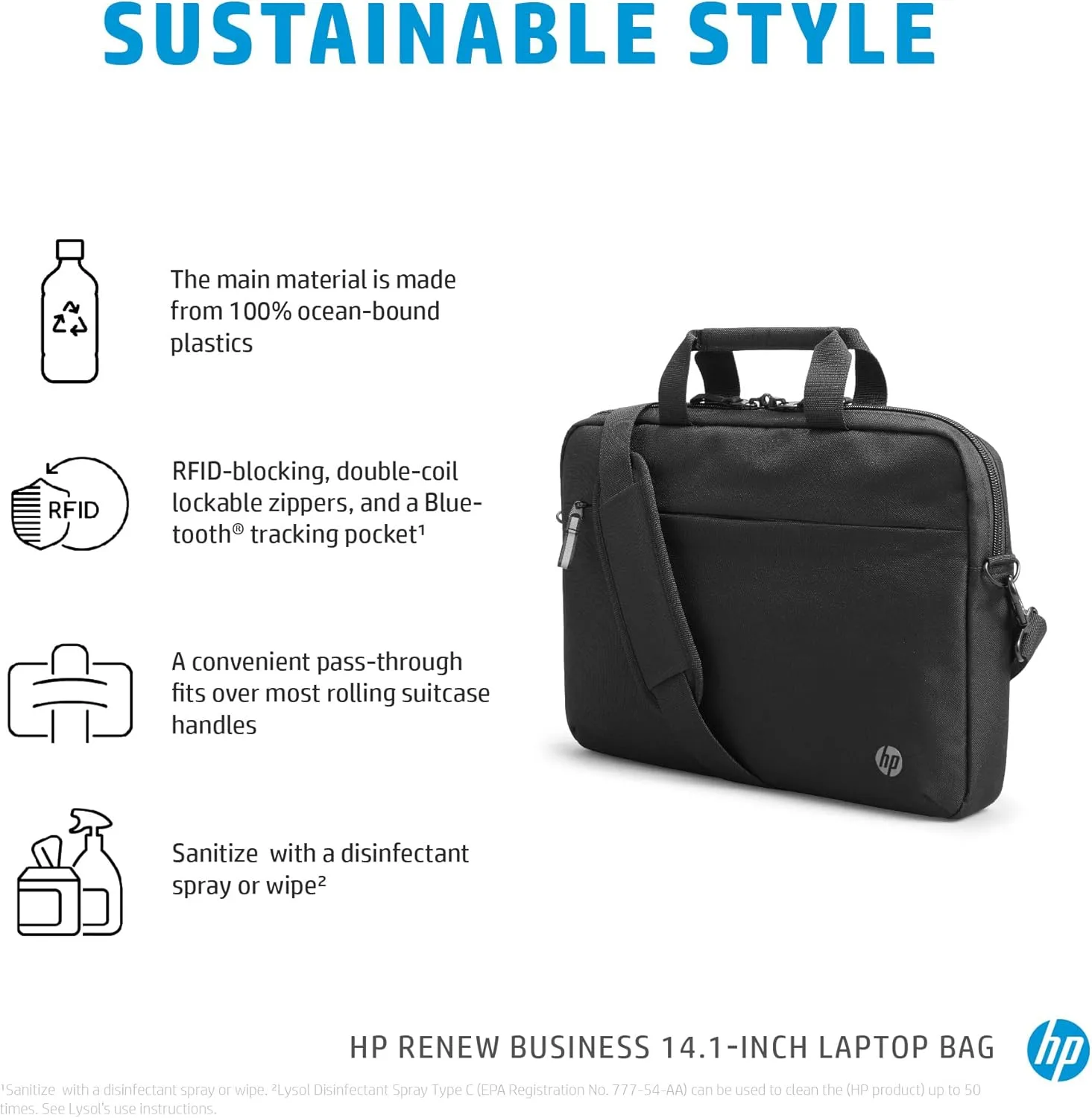 HP Renew Carrying Case for 14.1" HP Notebook