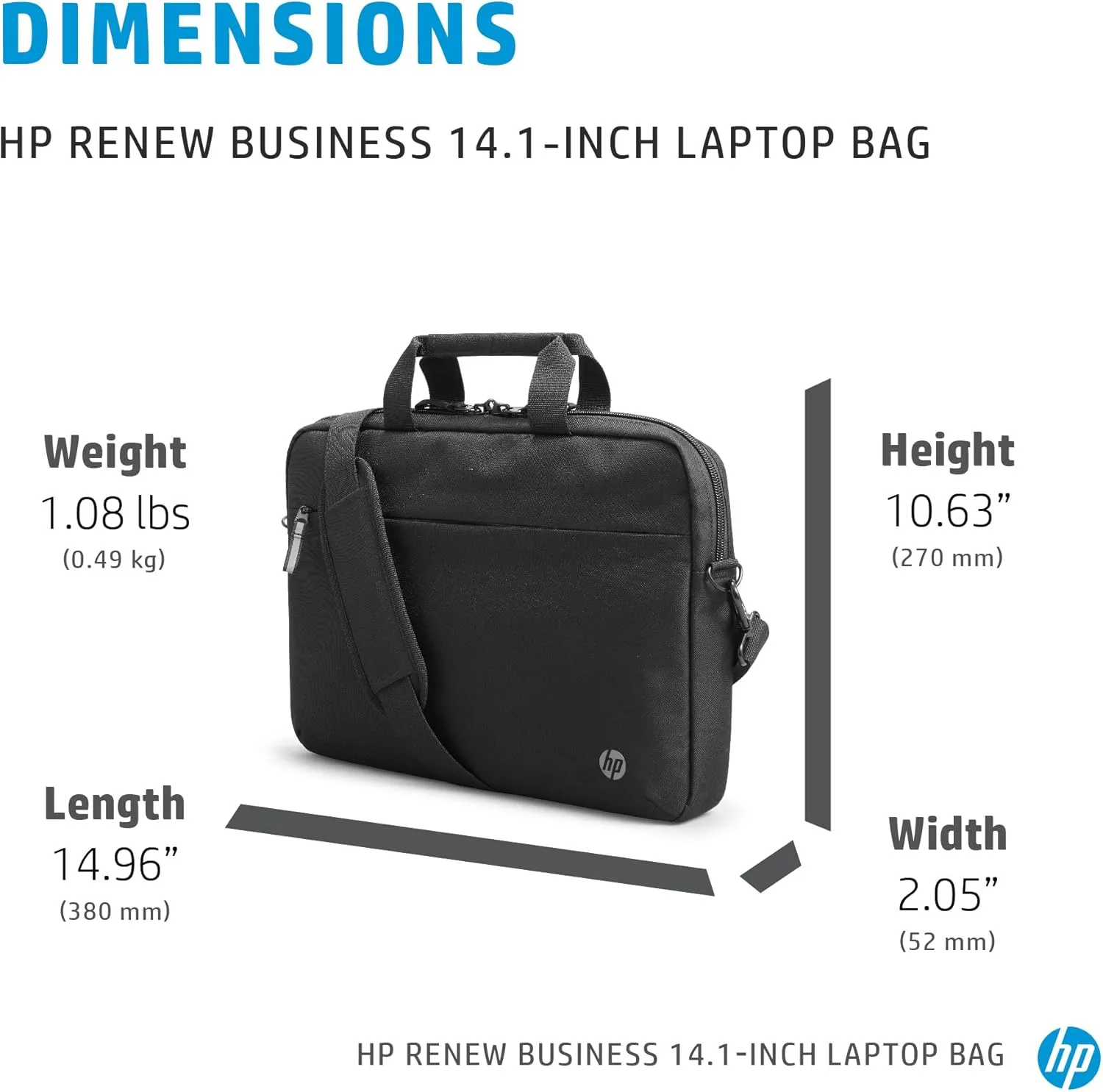 HP Renew Carrying Case for 14.1" HP Notebook